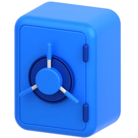 3 D Icon Of Safe Box 3D Icon