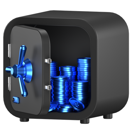 Safe Box  3D Icon