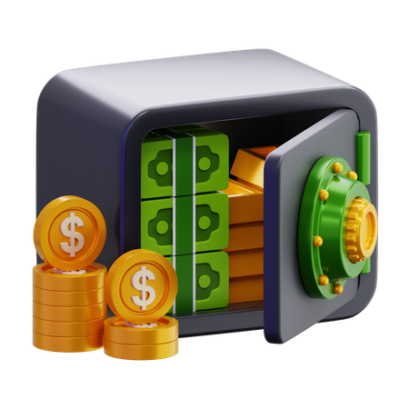 Safe Box  3D Icon