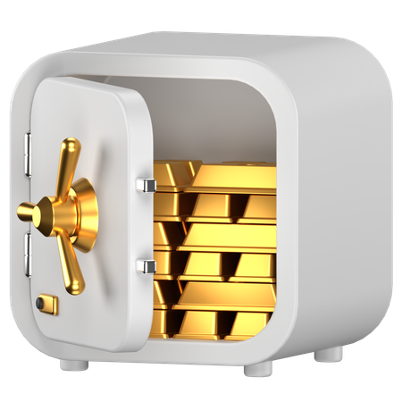 セーフティボックス  3D Icon