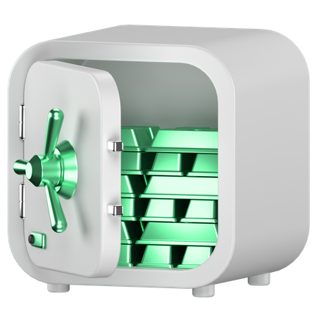 セーフティボックス  3D Icon