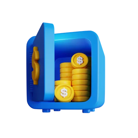 Safe Box  3D Icon