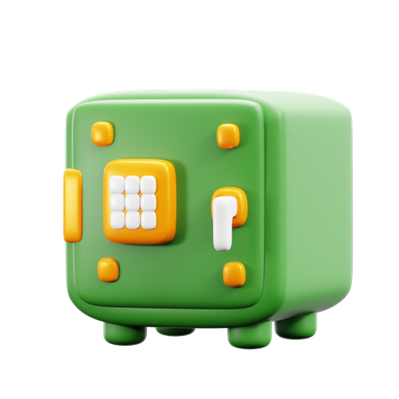 Safe Box  3D Icon