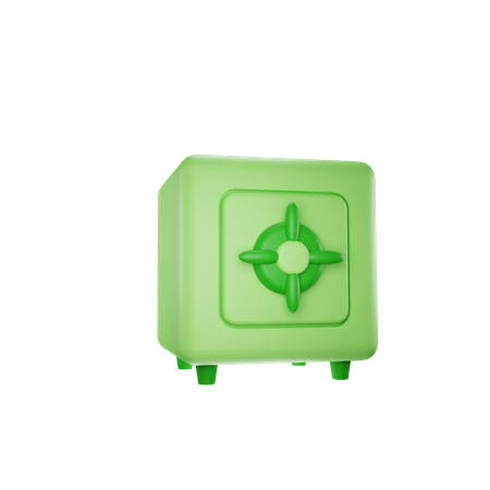 Safe Box  3D Icon