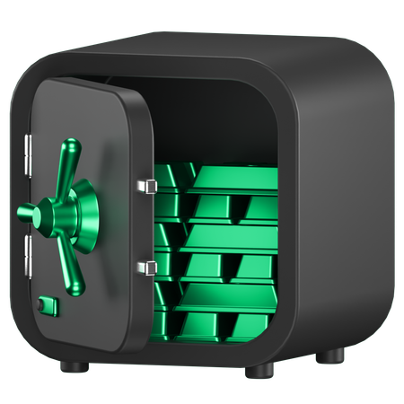 Safe Box  3D Icon