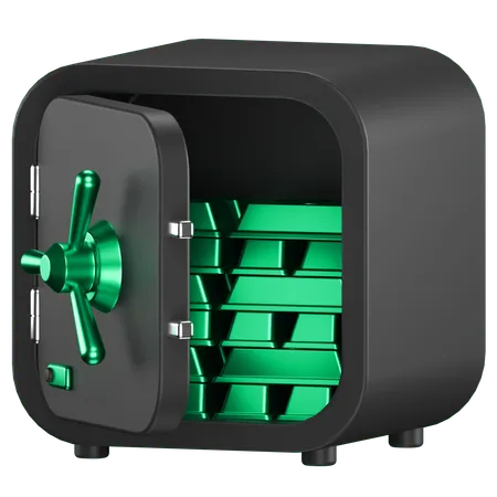 Safe Box  3D Icon