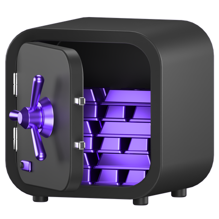 Safe Box  3D Icon