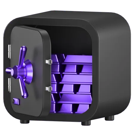 Safe Box  3D Icon