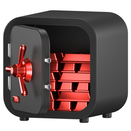 Safe Box  3D Icon