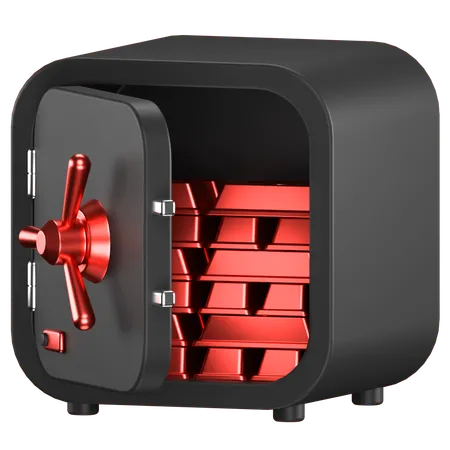 Safe Box  3D Icon