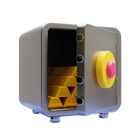 Safe Box  3D Icon