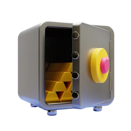 Safe Box  3D Icon