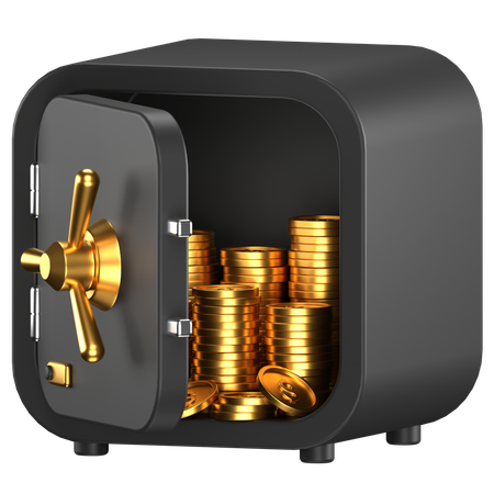 Safe Box  3D Icon