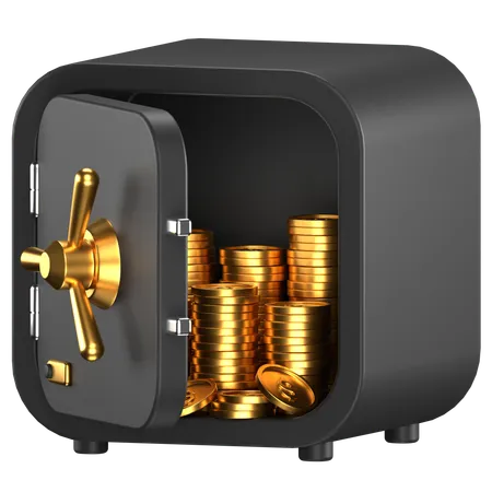 Safe Box  3D Icon