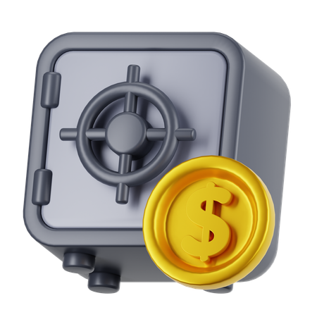 Safe Box  3D Icon