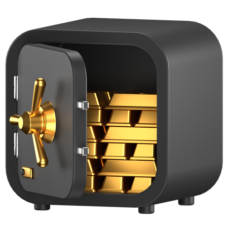 Safe Box  3D Icon