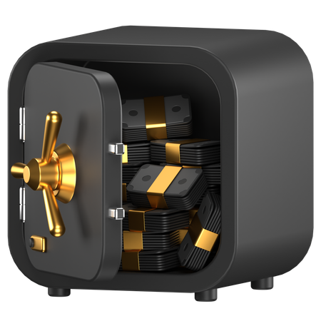 Safe Box  3D Icon