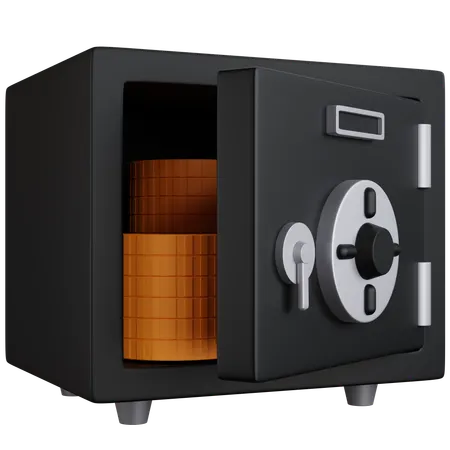 Safe Box  3D Icon