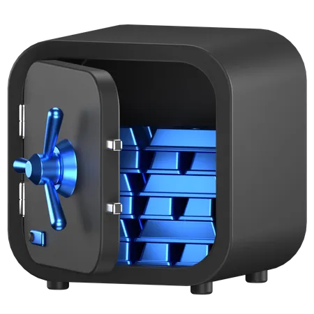 Safe Box  3D Icon