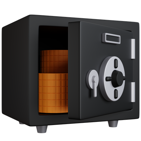 Safe Box  3D Icon