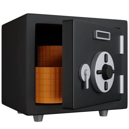 Safe Box  3D Icon