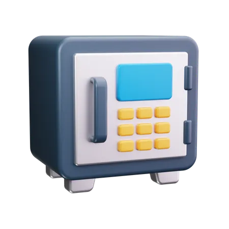 Safe Box  3D Icon