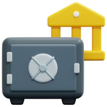 Safe Box  3D Icon