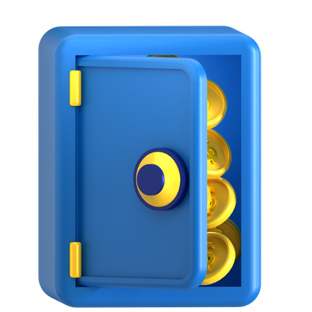 Safe Box  3D Icon