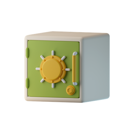 Safe Box  3D Icon