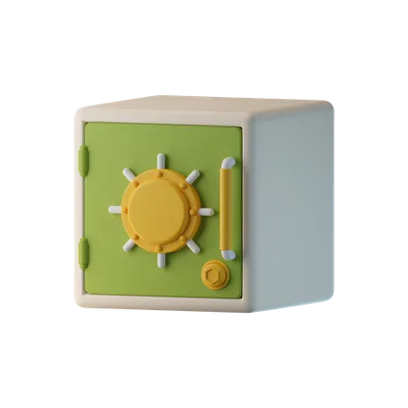 Safe Box  3D Icon