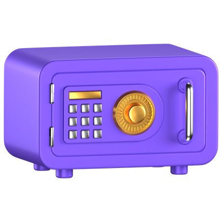 Safe Box  3D Icon