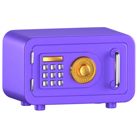 Safe Box  3D Icon