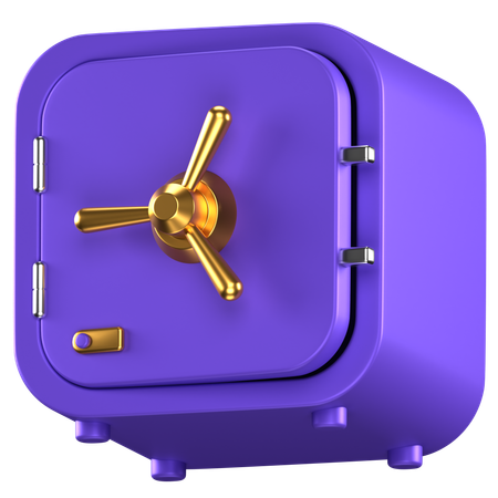 Safe Box  3D Icon