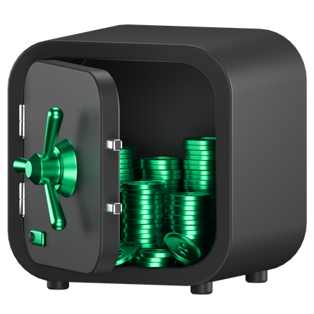 Safe Box  3D Icon