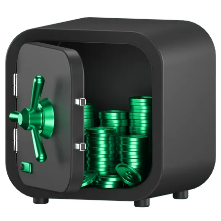 Safe Box  3D Icon