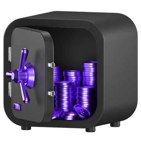 Safe Box  3D Icon