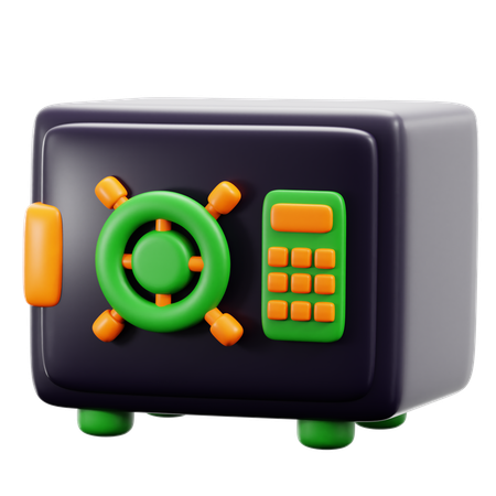 Safe Box  3D Icon