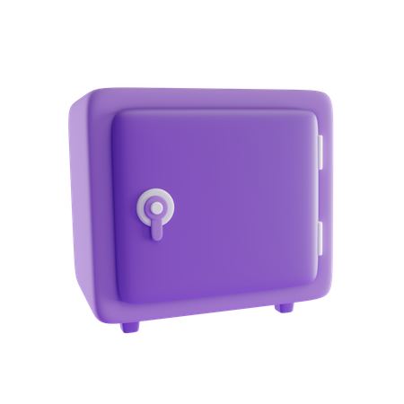 Safe Box  3D Icon