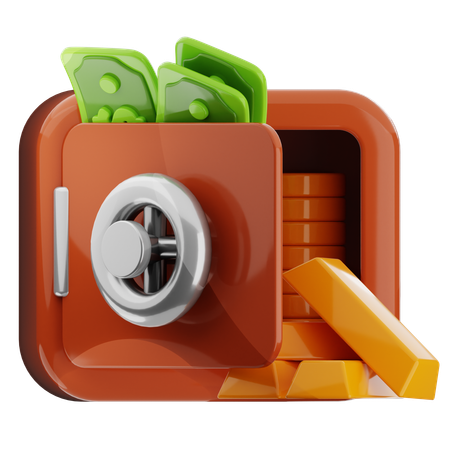 Safe Box  3D Icon