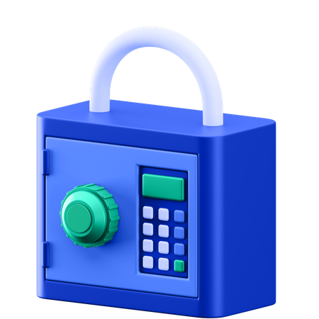 Safe Box  3D Icon