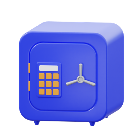 Safe Box  3D Icon