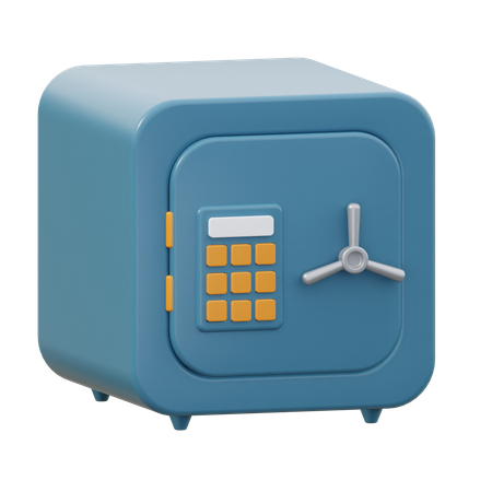 Safe Box  3D Icon