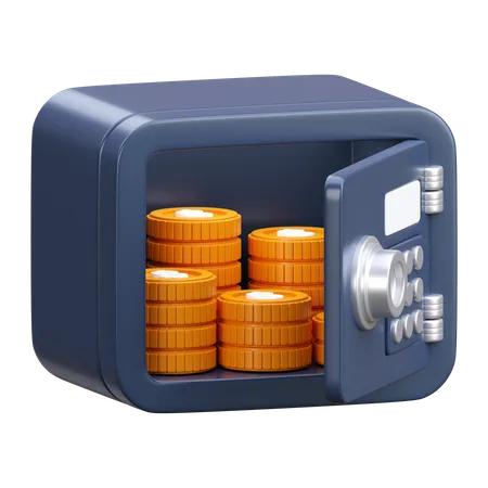 Safe Box  3D Icon