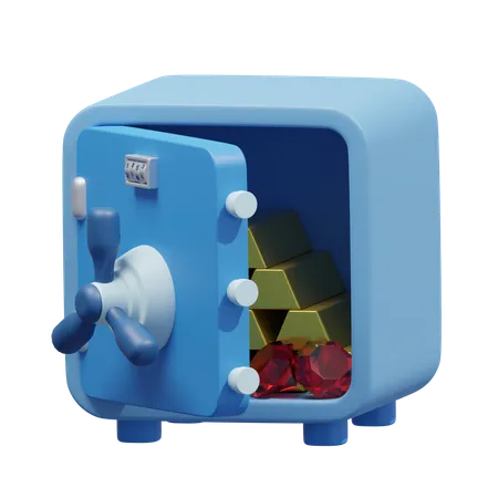 Safe Box  3D Icon