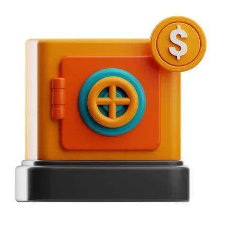 Safe Box  3D Icon