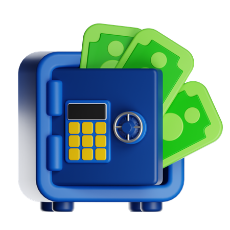 Safe Box  3D Icon