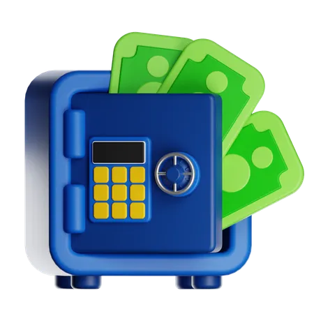 Safe Box  3D Icon