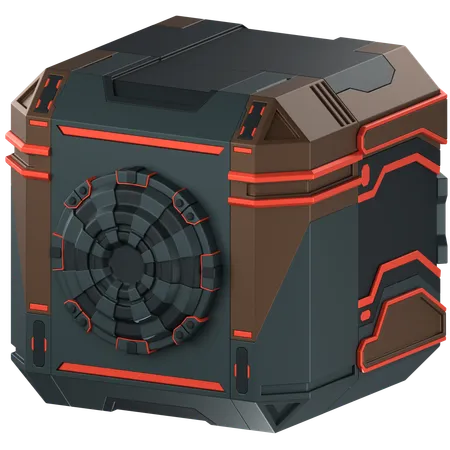 Safe Box  3D Icon