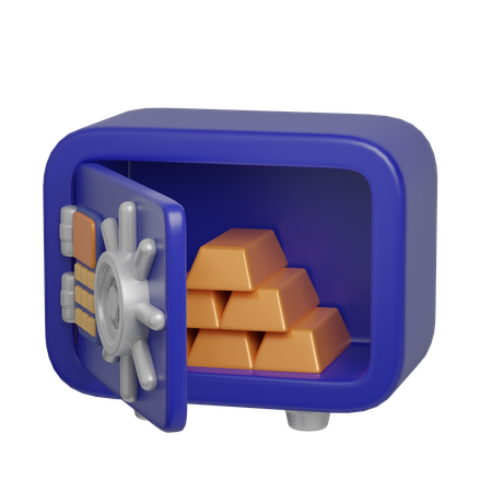 Safe Box  3D Icon