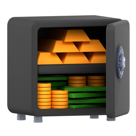 Safe Box  3D Icon